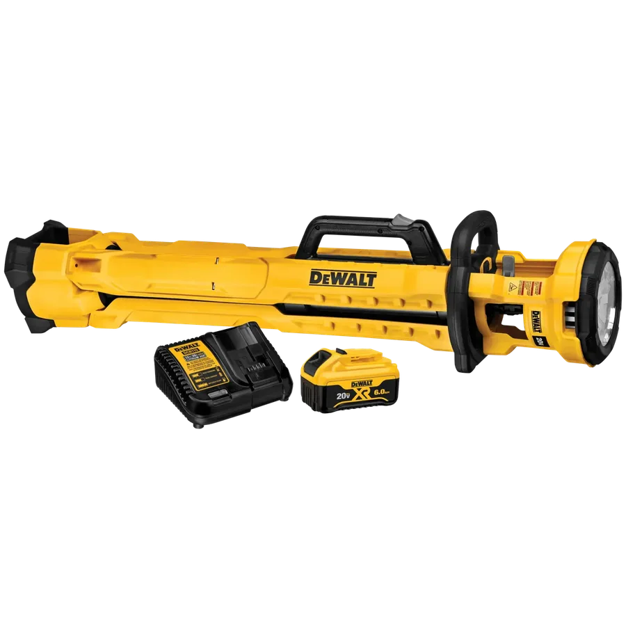 Kit de Luz Led de Trabajo y Tripode Inalambrica de 20V Max 1 Bateria de 60AH y