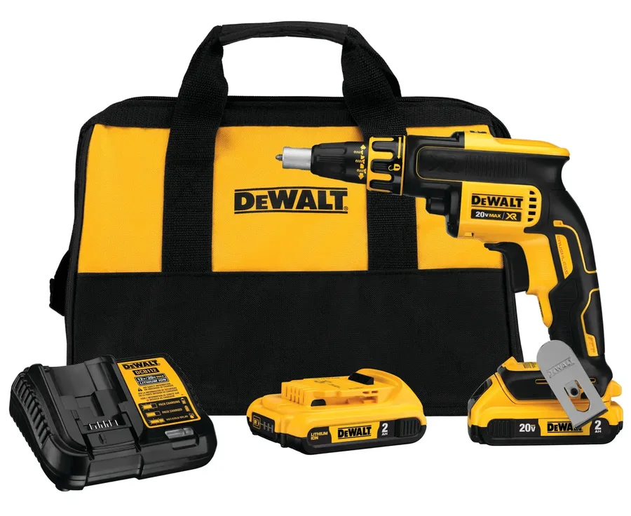 Dewalt Kit de Atornillador para Drywall de 14 64MM Inalambrico sin Carbones de