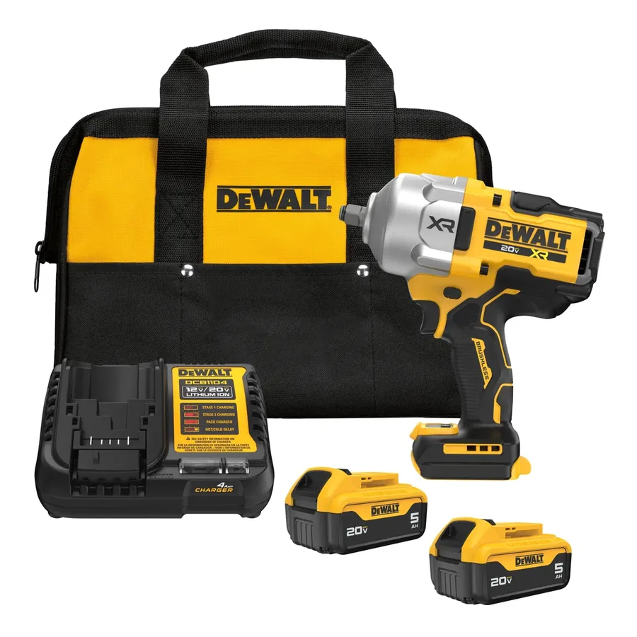 Dewalt Kit de Llave de Impacto de 12 13MM con Anillo de Retencion Inalambrica