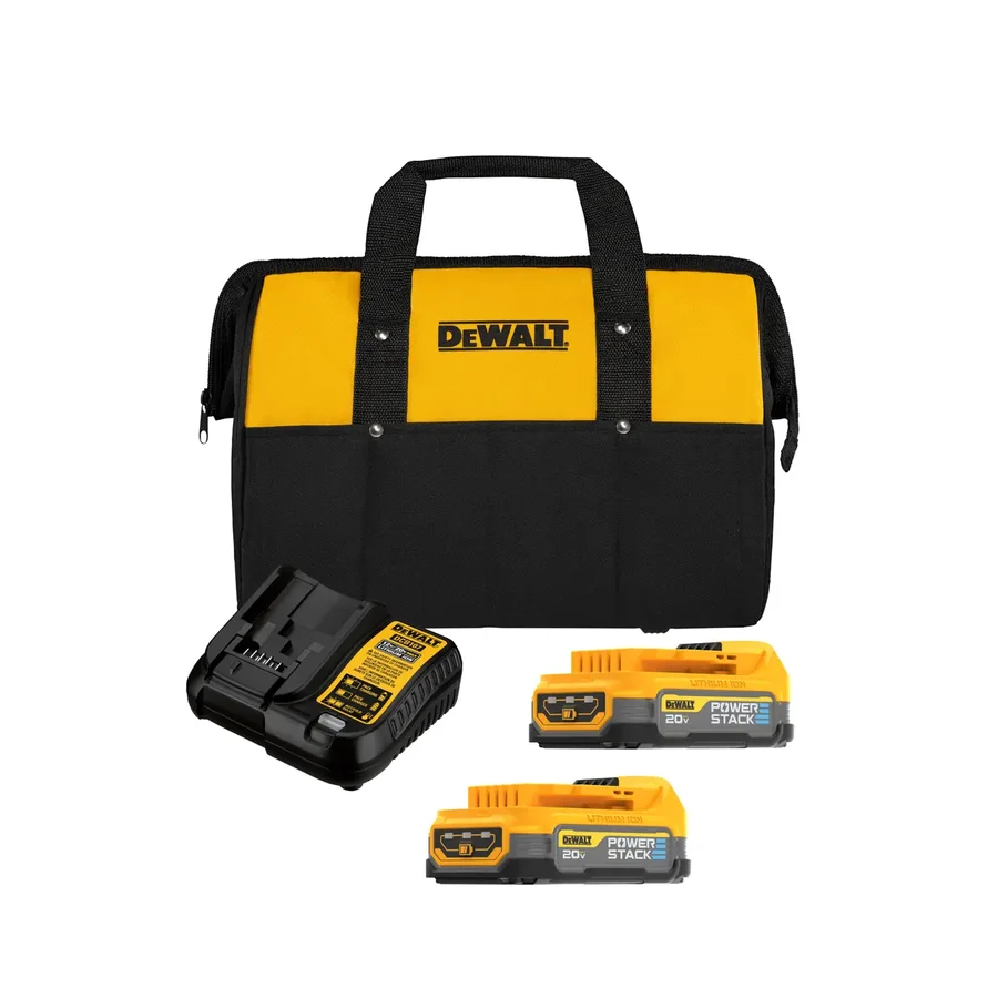 Dewalt Kit de 2 Baterias Compactas de 17AH Cargador y Bolso de 20V Max Xr