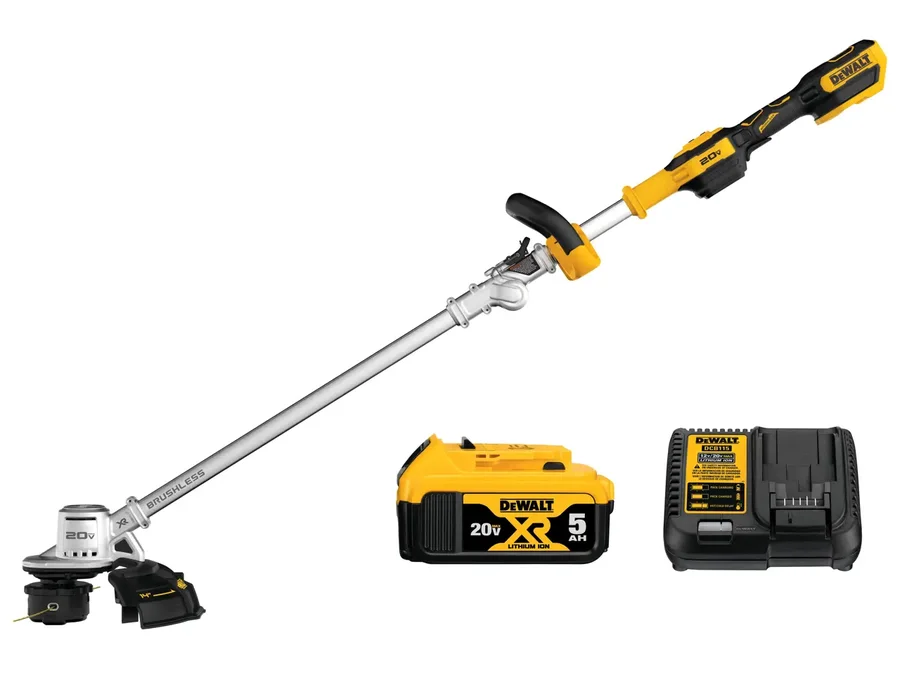 Kit de Desbrozadora Plegable de 14 356MM sin Carbones de 20V Max 1 Bateria de